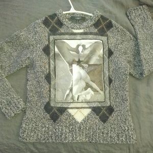Givenchy Wool Graphic Sweater